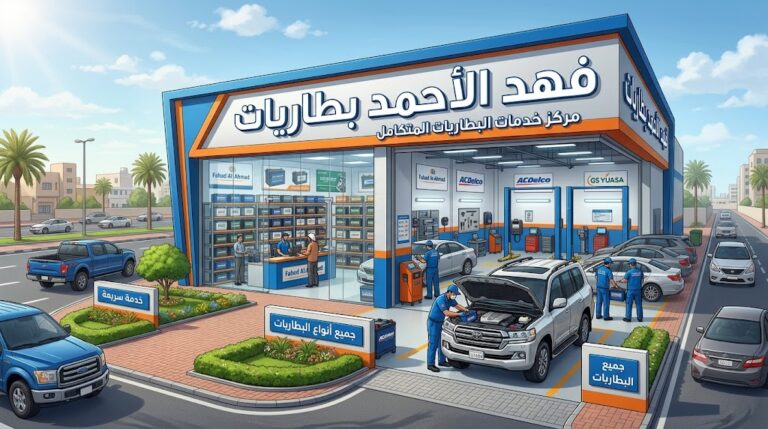 فني بطاريات فهد الأحمد