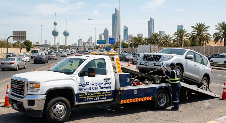 رقم ونش سيارات الكويت