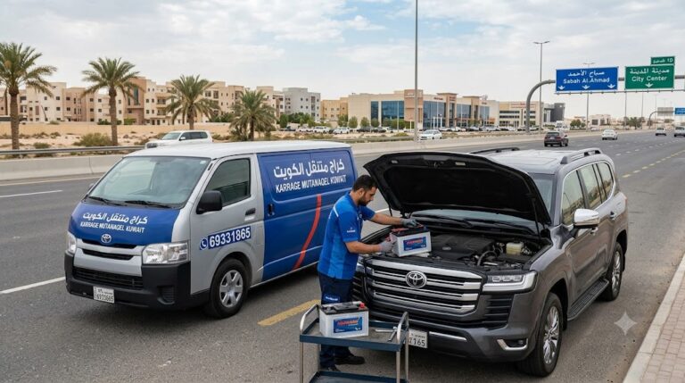 فني بطاريات سيارات صباح الأحمد